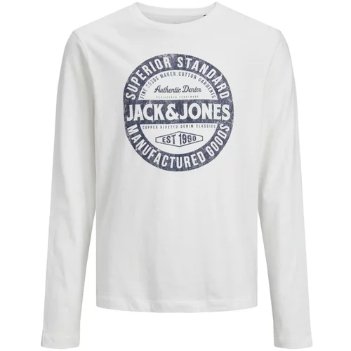 Jack & Jones Majica plava / bijela