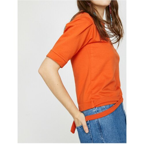 Koton Women's Binding Detailed T-shirt Cene