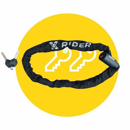 Manta lanac za zaključavanje bicikla 6x900mm XRIDER s ključem, za&scaron;titna tkanina Cijene