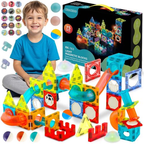  Magnetni blokovi sa svjetlom RK-763 Ricokids Slike