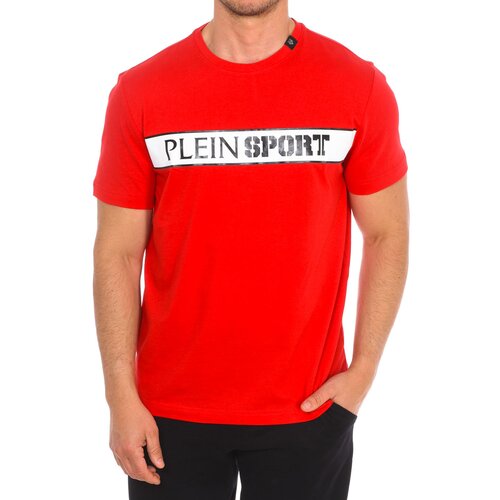 Philipp Plein Sport Majice s kratkimi rokavi TIPS405-52 Rdeča Cene