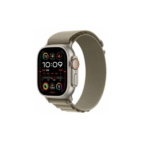 Apple watch 49mm band: olive alpine loop - large ( mt5v3zm/a ) Cene