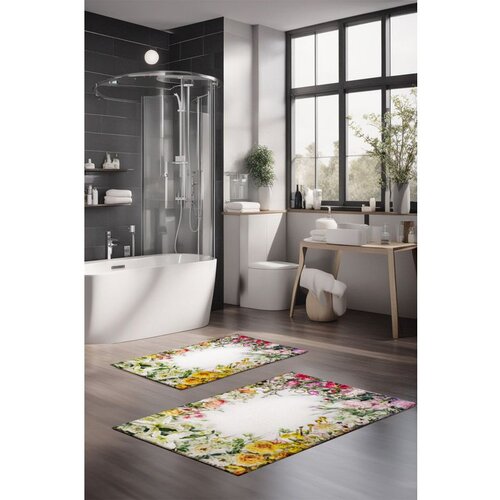  CT-5227 multicolor bathmat set (2 pieces) Cene