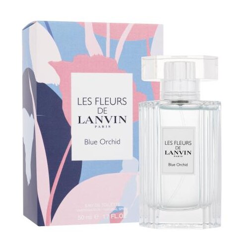 Lanvin Les Fleurs De Blue Orchid 50 ml toaletna voda za ženske Slike