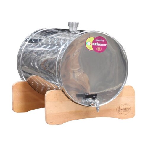 Ezio Bačva za rakiju inox 35l EZR166 Slike