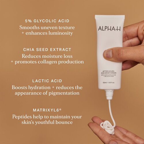 Alpha-H After Hours nočna krema z AHA 50 ml Slike