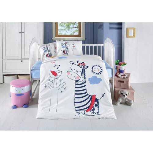 Lessentiel Maison posteljina za bebe Melodi , 100x150cm, Bela Slike