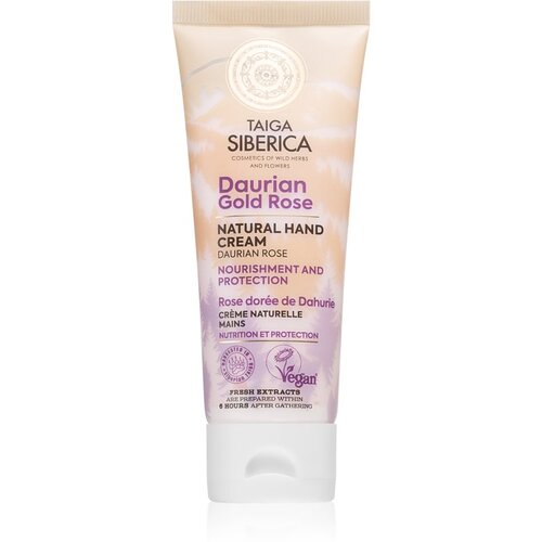 Natura Siberica Taiga Siberica Daurian Gold Rose hranilna krema za roke 75 ml Slike