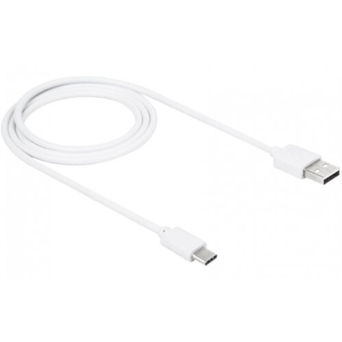 Gembird CCP-USB2-AMCM-1.8M usb 2.0 am to type-c cable (am/cm), QC3.0, 1,8m white (95) Cene