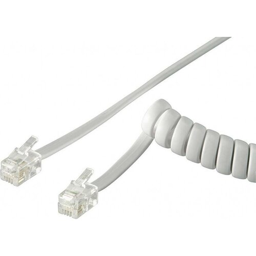 Goobay Telefonski poslušalci spiralni kabel 50246, (20584294) Cene