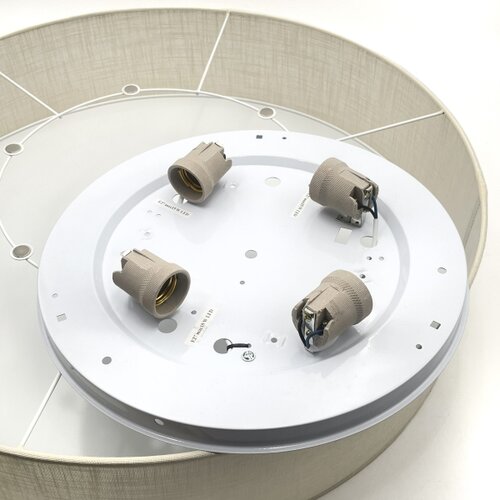  Brilagi - LED plafonsko svetlo SIRIJA 4xE27/60W/230V prečnik 60 cm krem boje Slike