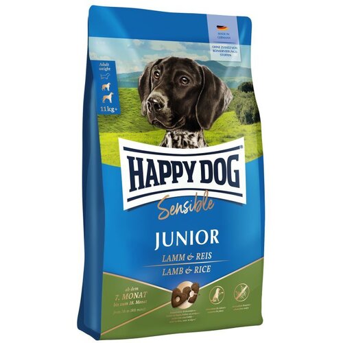 Happy Dog junior Sensitive Jagnjetina I Pirinač - 1 kg Cene