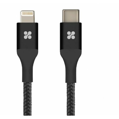 Promate UniLink-LTC Kabl USB C - Lightning kabl crni Slike