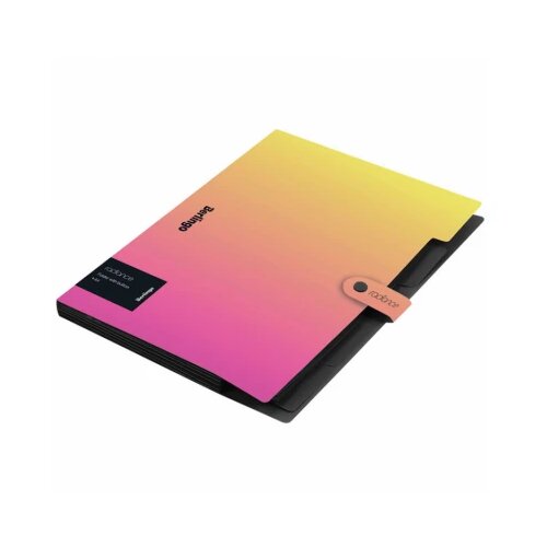 Fascikla Berlingo sa 5 pregrada i kopčom Radiance 600my Berlingo roze 04CEB327169I Slike