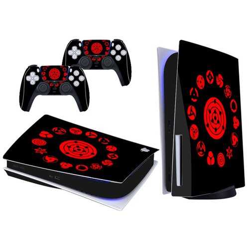 INF preobleka za konzolo in krmilnik PS5 black+red, (21640309) Cene