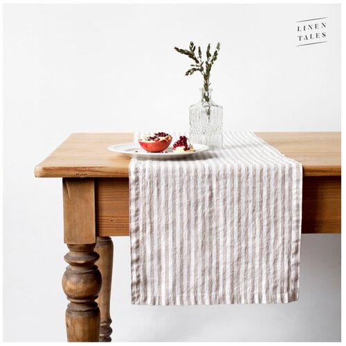 Linen Tales platneni stolni stalak 150x40 cm - linen tales Slike