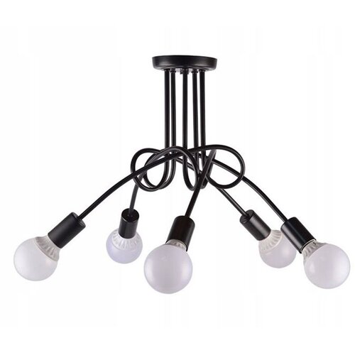Toolight Stropna svjetiljka Paradise 5 Crna 392252 Cene