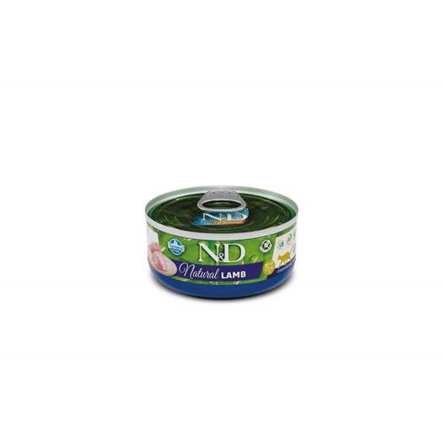 N&d vlažna hrana za mačke can cat natural fish trio menu, 6 komada Slike