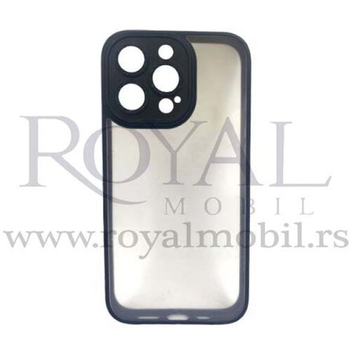  futrola clear camera shine za iphone 13 pro max (6.7) crna Slike