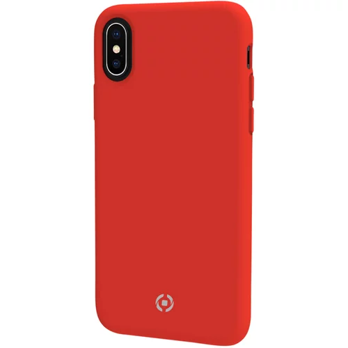 Celly backcover Feeling iPhone X/XS FEELING900RD Backcover Rot