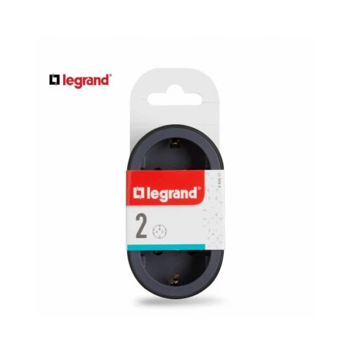 LG 694517 ADAPTER 2X2P+E (CRNA/T.SIVA) Cene