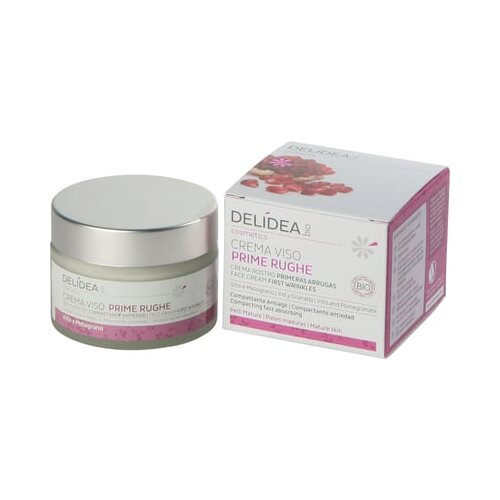 Delidea First Wrinkles krema za obraz z vinsko trto in granatnim jabolkom Slike