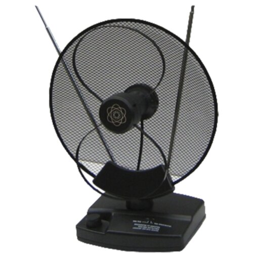 Falcom Antena sobna sa pojačalom, UHF/VHF, crna - ANT-204 Cijene