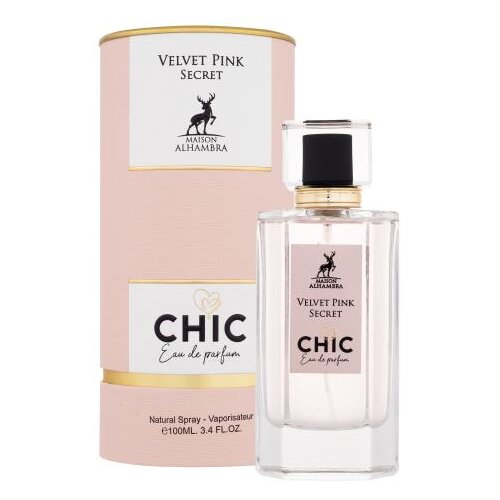 Maison Alhambra Chic Velvet Pink Secret 100 ml parfumska voda za ženske Cene