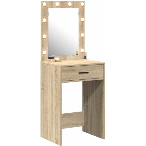  Toaletni stol Sonoma hrast 50 x 41 x 135 cm Konstruirano drvo Slike