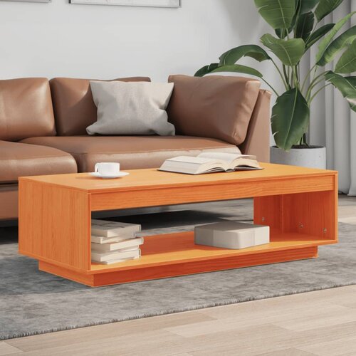  Stolić za kavu voštano smeđi 110x50x33,5 cm od masivne borovine Cene