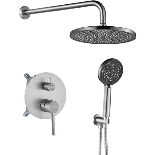 REA Bath Komplet za tu&amp;scaron;iranje za vgradnjo Foster Brush Nickel + BOX Slike