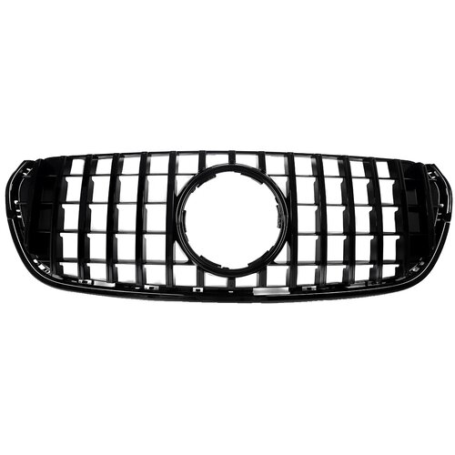 MagicKit Mercedes-Benz Sprednji odbijač re&amp;scaron;etka, sijajna črna, GT R slog, Sijajna črna, (5000159370) Slike