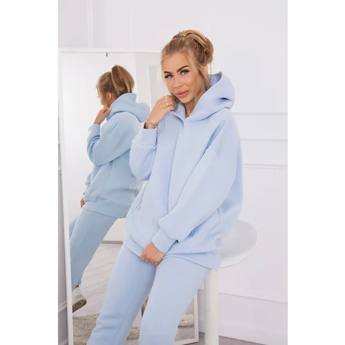 Kesi Insulated set with cyan sweatshirt