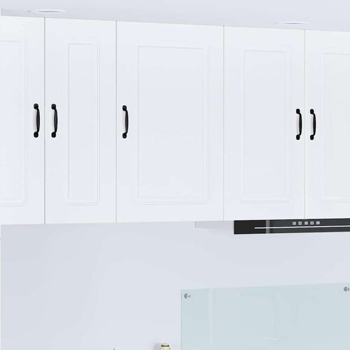 vidaXL Stenska kuhinjska omarica Bela 50 x 31 x 80 cm Konstruiran les Cene