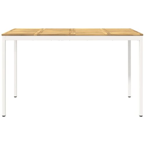  Stol za bar u vrtu NAARDEN Bijela 180 x 88 5 x 105 cm - Bijela 180 x 88 5 x 105 cm Slike