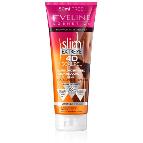 Eveline Slim Extreme 4D Scalpel serum za telo za redukcijo podkožnega ma&scaron;čobnega tkiva 250 ml Cene