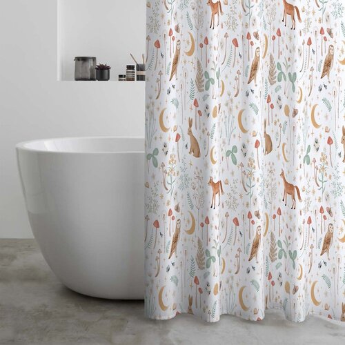 Catherine Lansfield Tu&amp;scaron; zavjesa 180x180 cm Enchanted Twilight Animals &amp;ndash; Slike