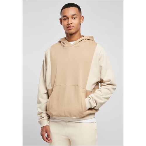 Urban Classics Cut On Sleeve Hoody Unionbeige/softseagrass Slike