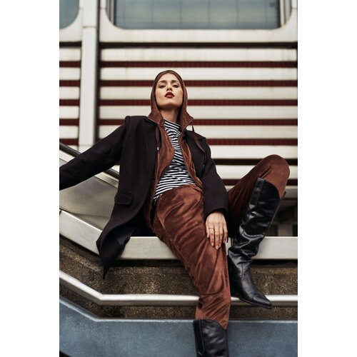 Marisse Z-Dr-3900 D.Brown Sweatpants Slike