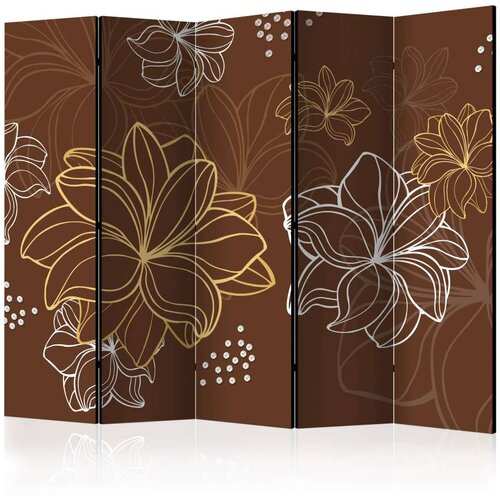 Paravan u 5 dijelova - Autumnal flora II [Room Dividers] 225x172 Slike