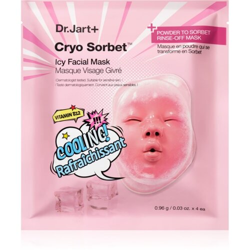 Dr.Jart+ Cryo Sorbet Icy Facial Mask vlažilna maska s hladilnim učinkom 3.06 g Cene