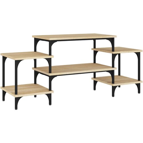Maison Chic TV omarica - TV stojalo - Televizijska omarica sonoma hrast 117x35x52 cm inženirski les, (21701492) Cene