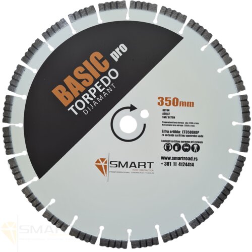 TORPEDO Dijamantska rezna ploča za beton Basic Combo 350mm Cene