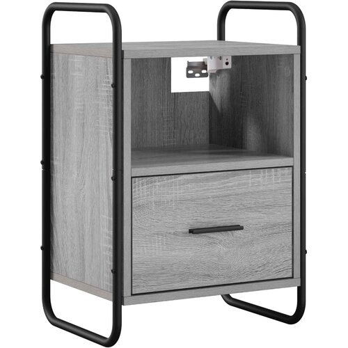  Viseći Noćni Ormar Siva Sonoma 40 x 30 x 60 cm Cijene