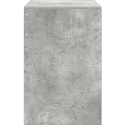 vidaXL Stol Sivi Beton 80x50x76 cm Drvo Cene