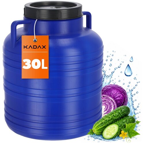 KADAX plastični sod 30L za vlaganje zelja in kumar za deževnico, certifikat, (5000354989) Cene