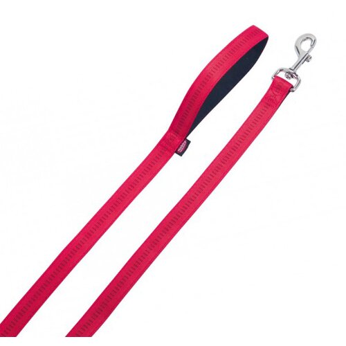 Nobby Soft Grip povodec - rdeč - 120 cm 20 mm Cene