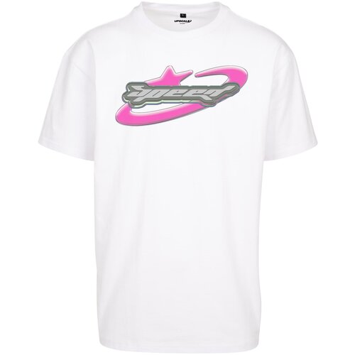 MT Upscale White T-shirt with Speed logo Cene