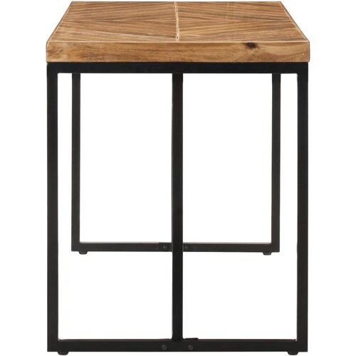  Blagovaonski stol 120 x 60 x 76 cm masivno drvo bagrema i manga Slike