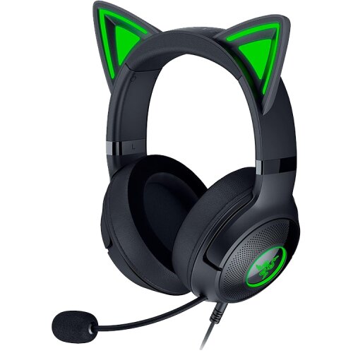 Razer Slu&scaron;alice Kraken Kitty V2 &ndash; USB Headset with RGB Kitty Ears &ndash; Black &ndash; FRML Packaging RZ04-04730100-R3M1 Cijene